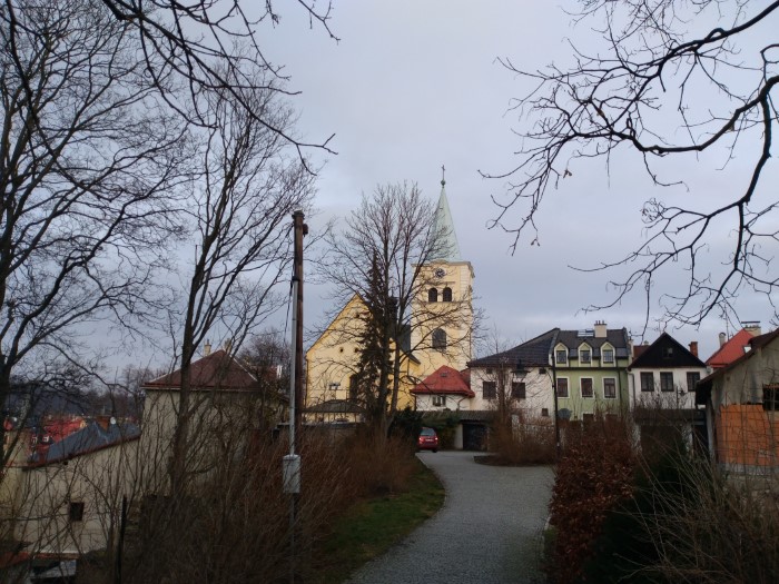 Valmez church panorama