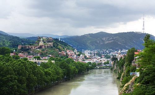 Tbilisi Georgia View of Tbilisi