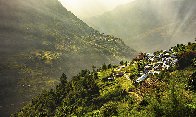 nepal-village