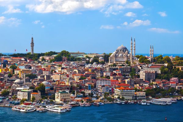 Istanbul Turkey Houses Marinas Motorboat 513111 3750x2500
