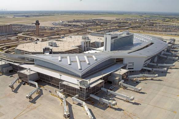 USA-aeroport Dalas