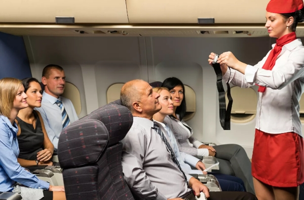 stewardess-passengers